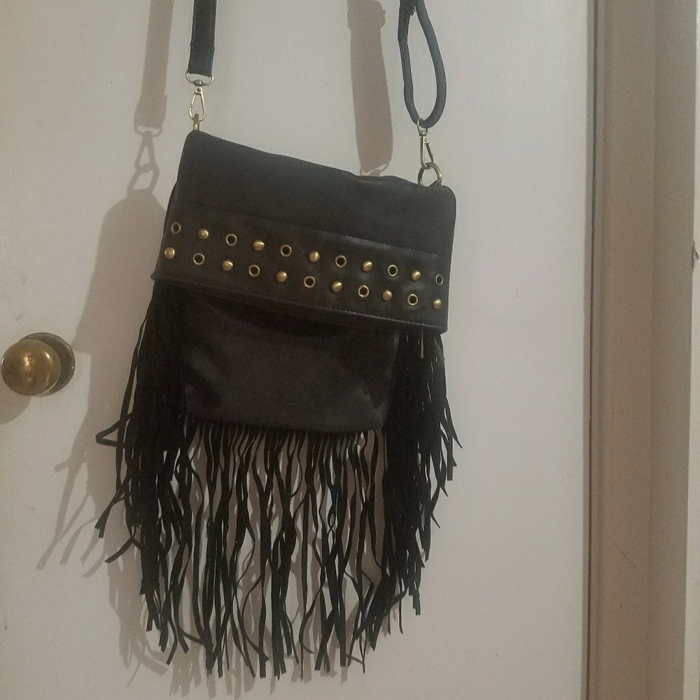 Fringe crossbody
